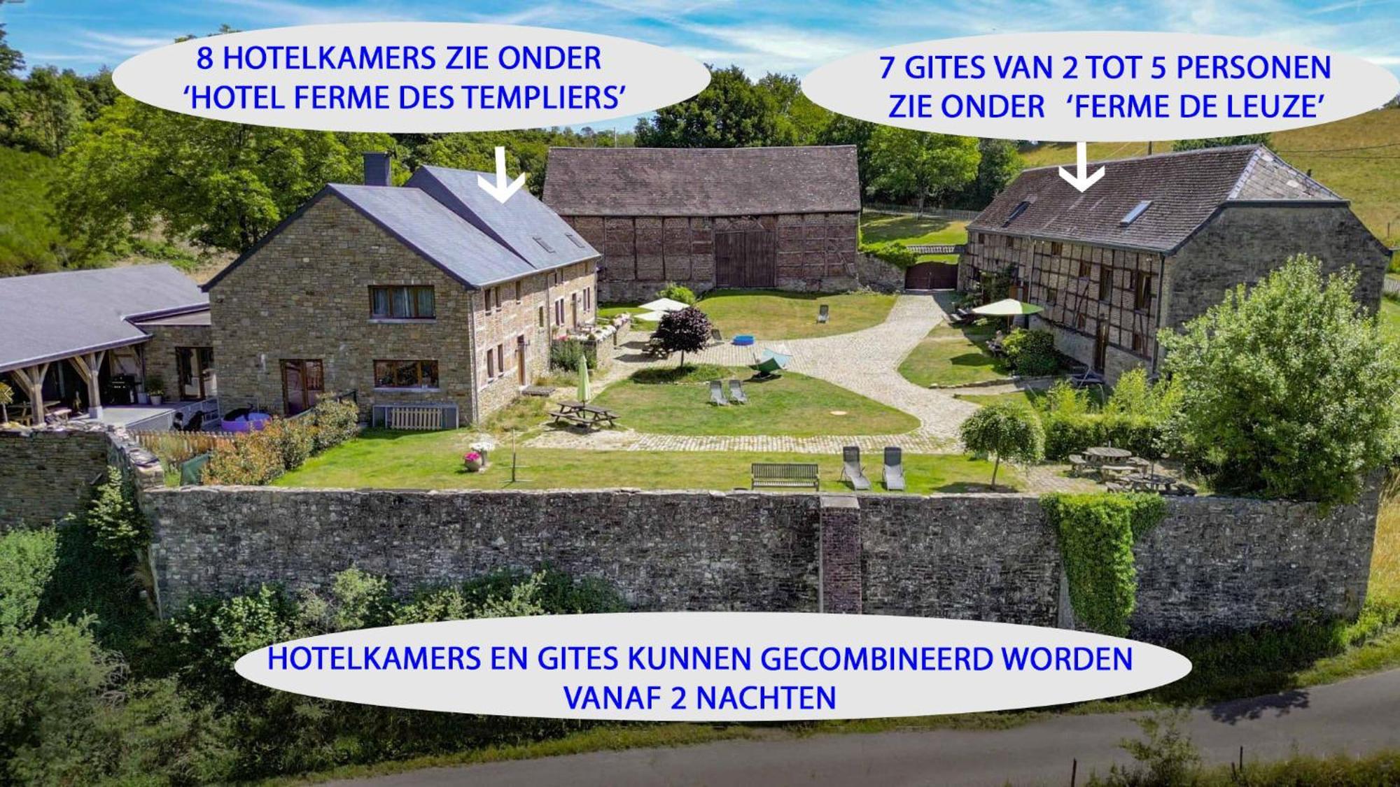 B&B Hotel In Ferme De Leuze Nabij Durbuy, Eigen Laadpalen Somme-Leuze ภายนอก รูปภาพ